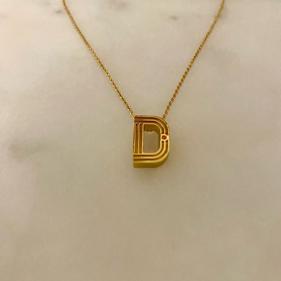 Maje Initial D Necklace - Picture 2 of 4